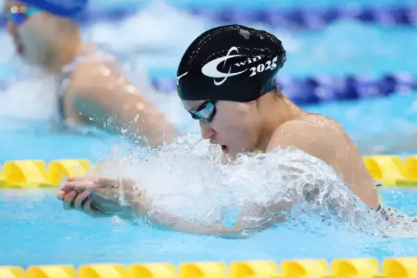 加藤の力泳　競泳北島カップ