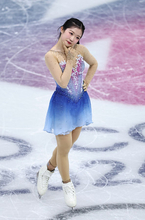 フリーを終えた中井　五輪