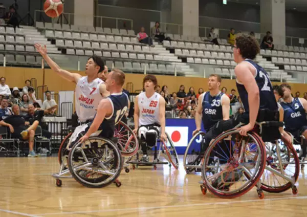 日本、２勝１敗＝車いすバスケット男子