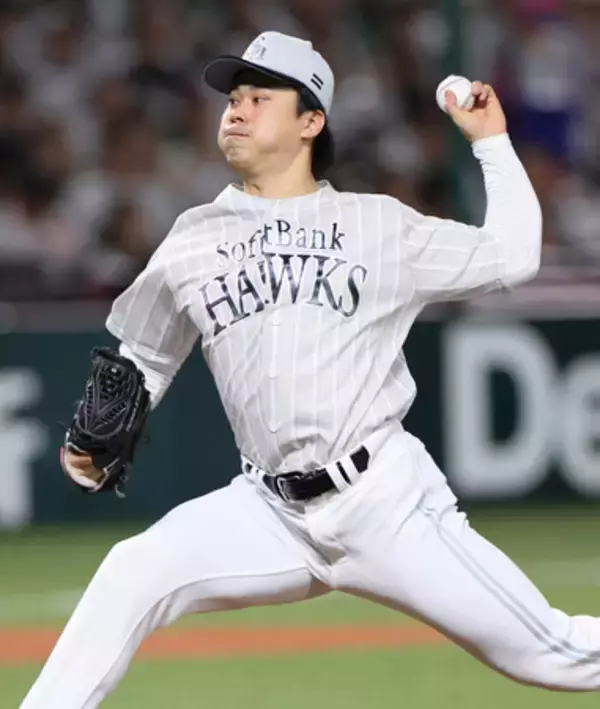 松本晴が６勝目＝プロ野球・ソフトバンク３―０楽天