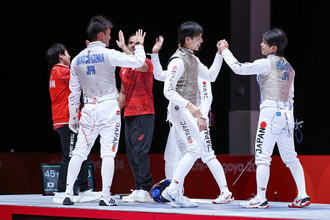 決勝進出を決めた日本　アジア大会