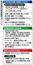 物価高に対応、地方交付金拡充＝補正予算、高まる膨張圧力―経済対策原案、与党に提示・政府