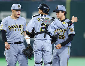 初黒星の高橋、潔く＝プロ野球・阪神