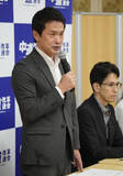 「中道・小川氏、臨時国会９月召集要求」の画像1