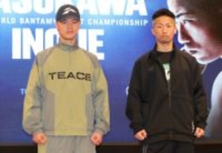 那須川と井上拓、自信示す＝２４日の世界戦で対決―ボクシング