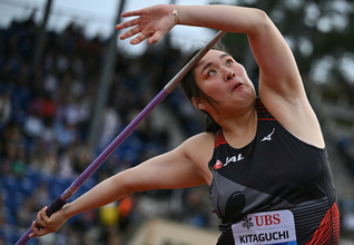 北口榛花が今季初優勝＝陸上ＤＬ