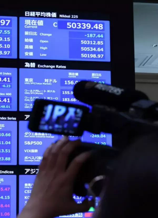 年末株価、５万０３３９円＝東証大納会、高市首相「走って走って」