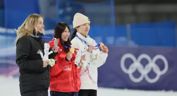 金メダルの村瀬　五輪