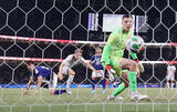 「小川、狙い通りの決勝点＝サッカー日本代表」の画像1