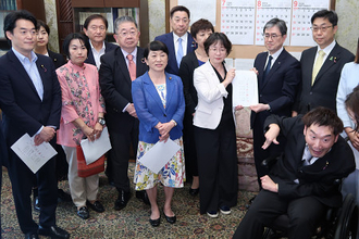 空襲被害救済へ法案提出