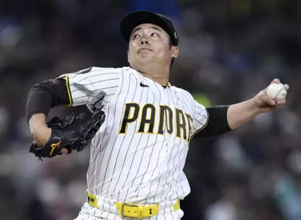 松井の力投　大リーグ