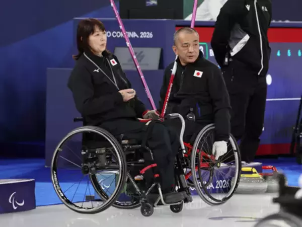 ベテランペア、きっちり修正＝初代王者へ、まず１勝―車いすカーリングの小川、中島組〔パラリンピック〕