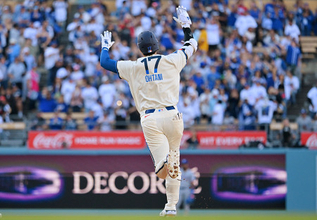 大谷のソロ　大リーグ