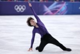 佐藤、序盤のミス響く＝フィギュアスケート〔ミラノ・コルティナ五輪〕