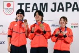 笑顔の戸塚ら　五輪