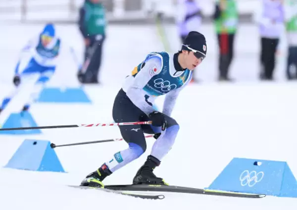 力走する山本涼　五輪