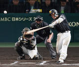 「野村の勝ち越しソロ　プロ野球」の画像1