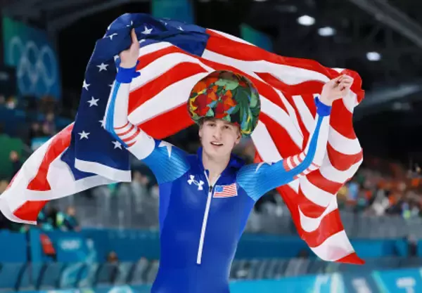 優勝したストルツ　五輪