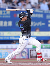 西川の適時打　プロ野球