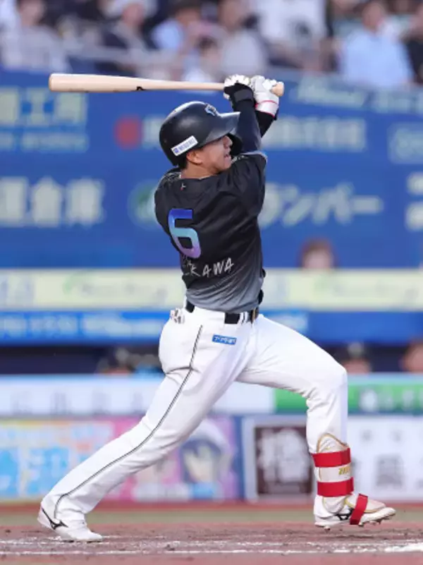 西川の適時打　プロ野球