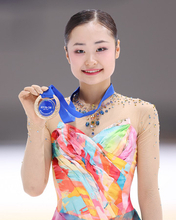 島田麻央が逆転Ｖ　フィギュア