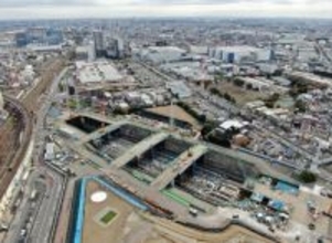 街中の巨大地下空間