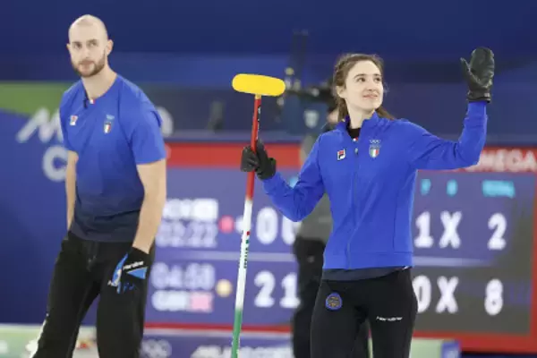 笑顔のコンスタンティニ　五輪