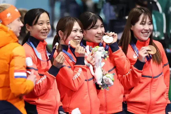 銅メダルの日本　五輪