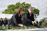 「大火砕流犠牲者の冥福祈る＝雲仙・普賢岳災害から３５年―長崎・島原」の画像1