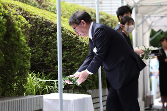 ハンセン病「歴史繰り返さない」＝名誉回復式典、予防法廃止から３０年―厚労省