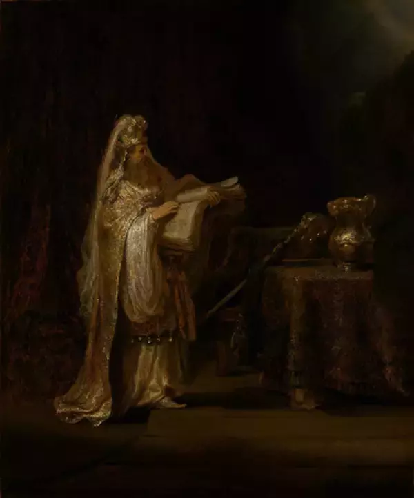 レンブラントの真作と確認