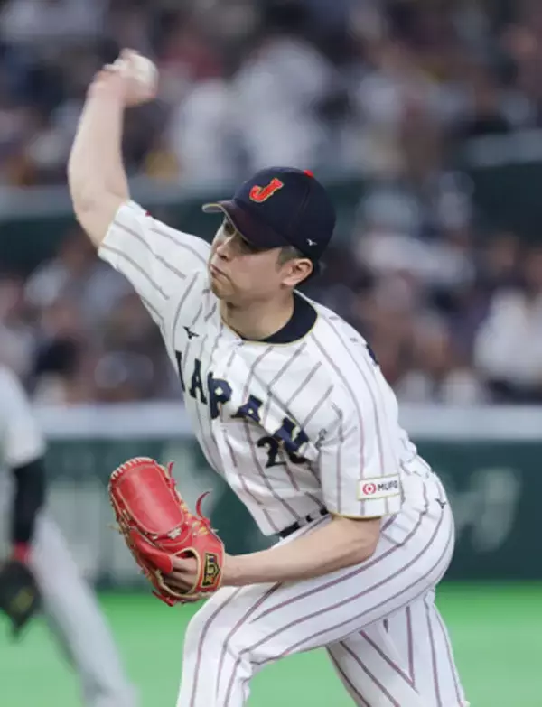 種市、圧巻の３者三振＝ＷＢＣ