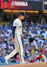 本塁打を許した山本　大リーグ