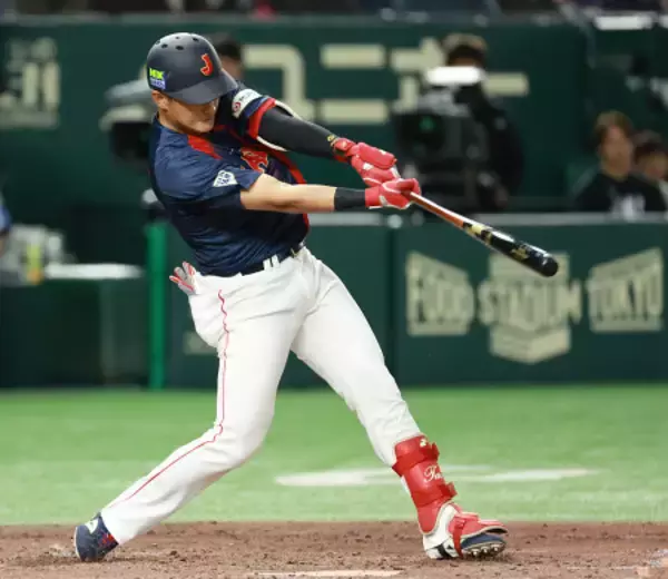 佐々木の適時打　野球