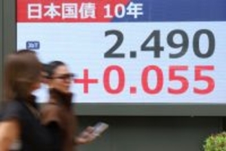 長期金利、２．４９０％に上昇