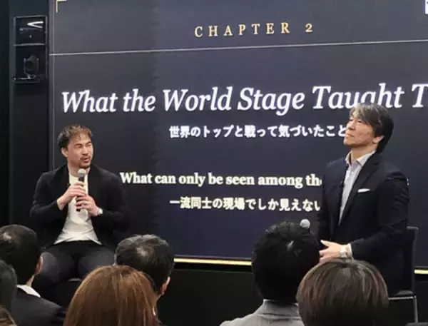 松井秀喜さん、サッカーＷ杯「夢ある」＝元日本代表岡崎慎司さんと対談