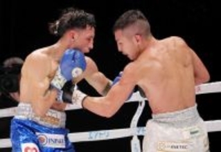 攻める矢吹　ボクシング世界戦