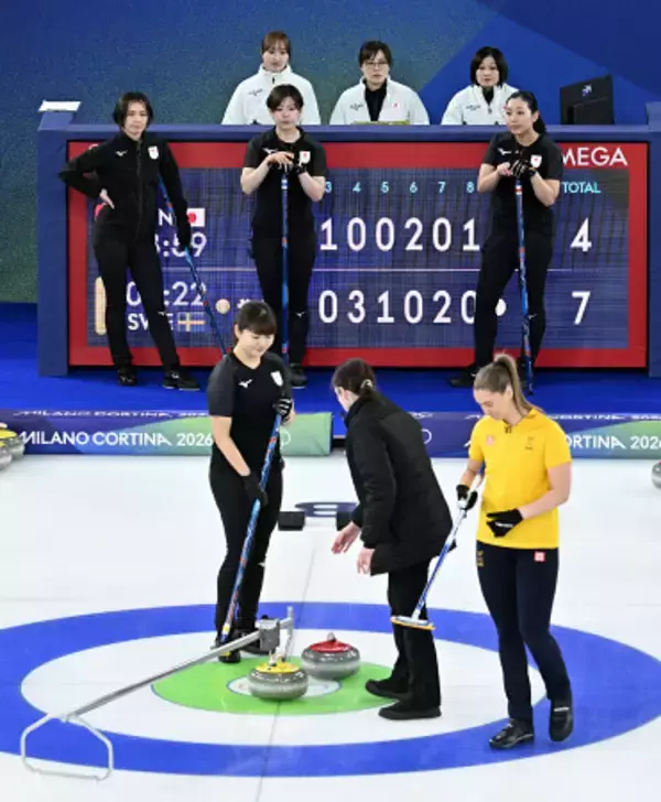 カーリング女子は初戦黒星　五輪