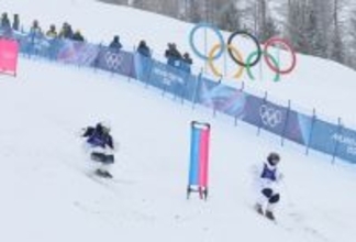 藤木の滑走　五輪