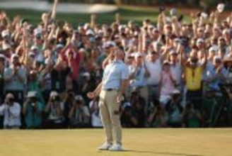 叫ぶマキロイ　マスターズゴルフ