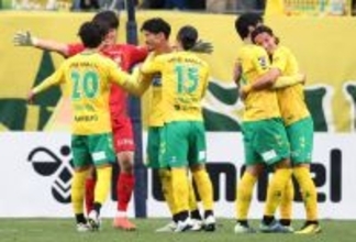 喜ぶ千葉　Ｊリーグ