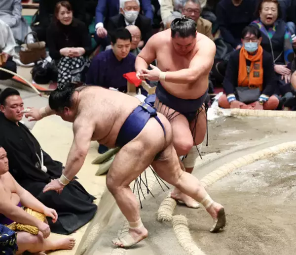 豊昇龍のとったり