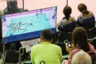 熱戦の「音を可視化」＝ＡＩ技術で臨場感―デフリンピック