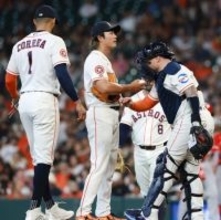 アストロズの今井、力んで崩れる＝米大リーグ