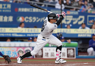 ソトの先制打　プロ野球