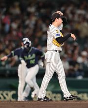下村、初勝利逃すも収穫＝プロ野球・阪神