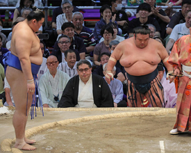 貴景勝「負けは負け」＝大相撲名古屋場所