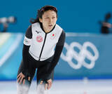 「滑走を終えた高木　五輪」の画像1