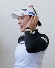 地元出身の有村智恵「いいプレー見せたい」＝熊本地震から１０年―女子ゴルフ