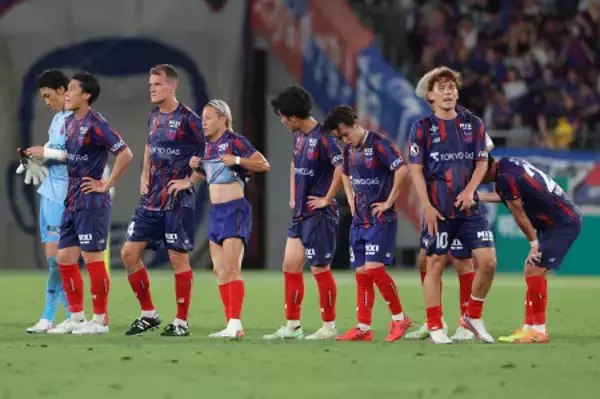 敗れたＦ東京　Ｊリーグ